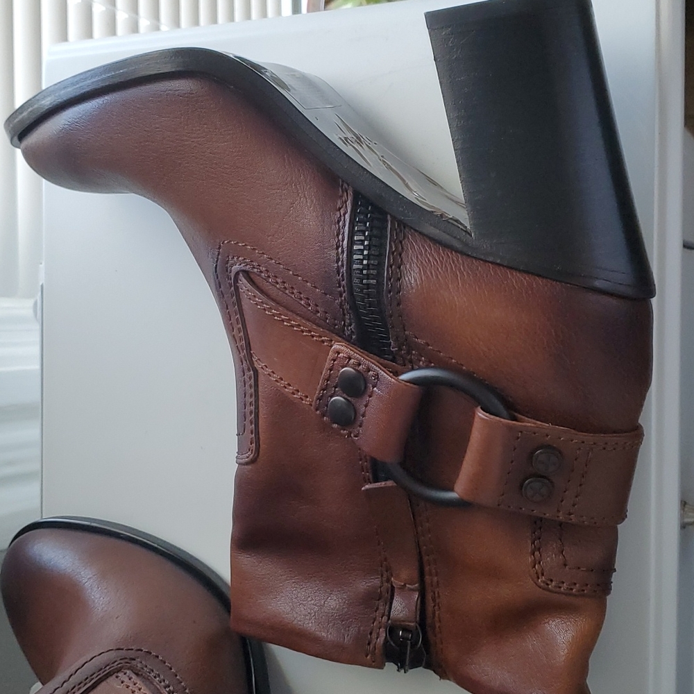 🔥❤️ Brand New DIESEL‎ size 9 Leather  Boots - Picture 4 of 10
